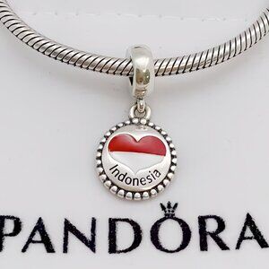 Pandora Indonesia Flag Exclusive Charm Pendant
